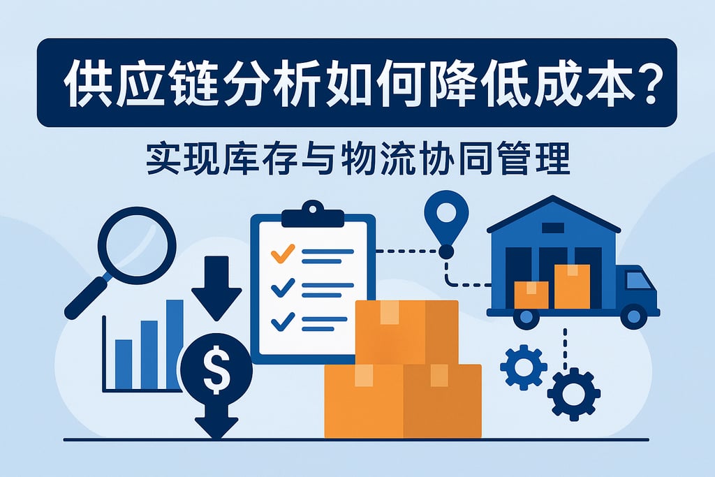 供应链分析如何降低成本？实现库存与物流协同管理