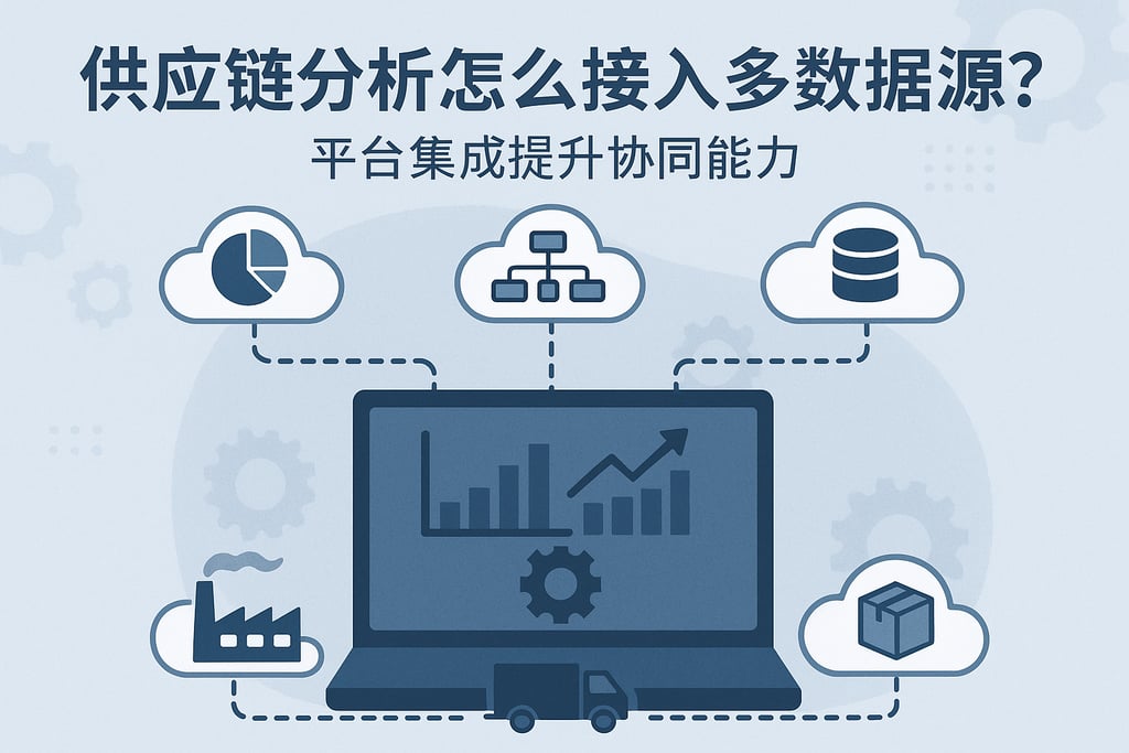 供应链分析怎么接入多数据源？平台集成提升协同能力