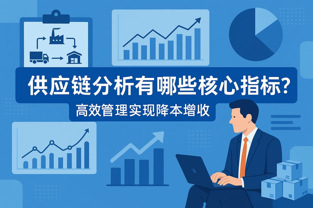 供应链分析有哪些核心指标？高效管理实现降本增收