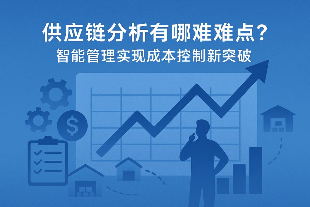 供应链分析有哪些难点？智能管理实现成本控制新突破