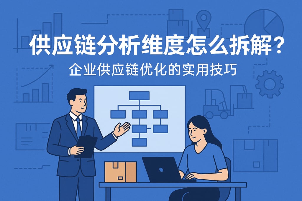 供应链分析维度怎么拆解？企业供应链优化的实用技巧