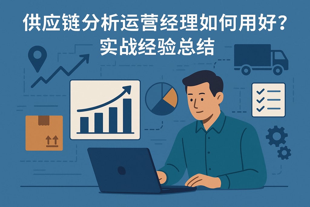 供应链分析运营经理如何用好？实战经验总结