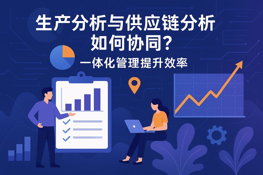 生产分析与供应链分析如何协同？一体化管理提升效率