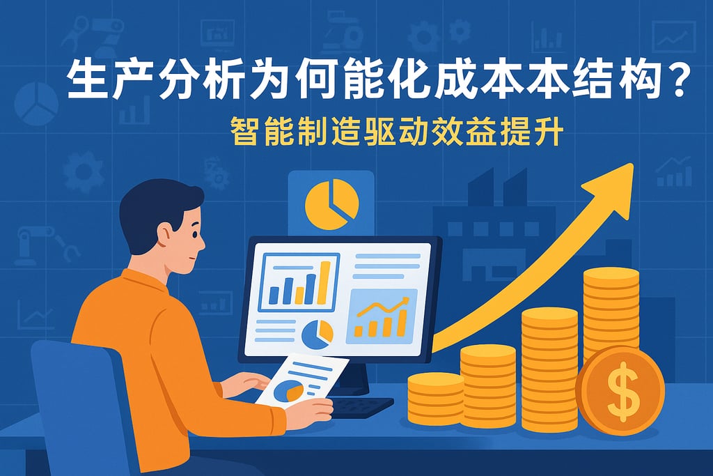 生产分析为何能优化成本结构？智能制造驱动效益提升