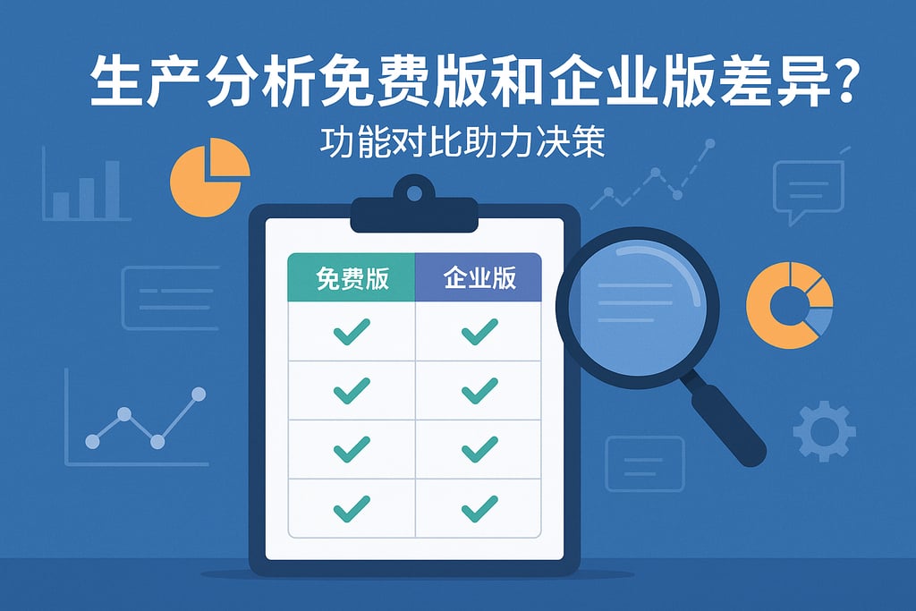 生产分析免费版和企业版差异？功能对比助力决策