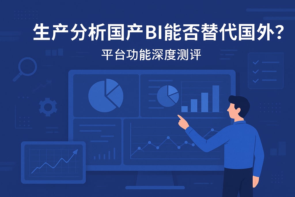 生产分析国产BI能否替代国外？平台功能深度测评