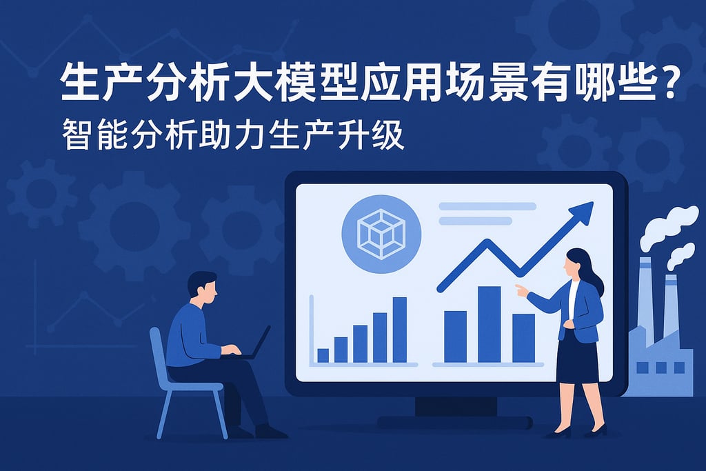生产分析大模型应用场景有哪些？智能分析助力生产升级