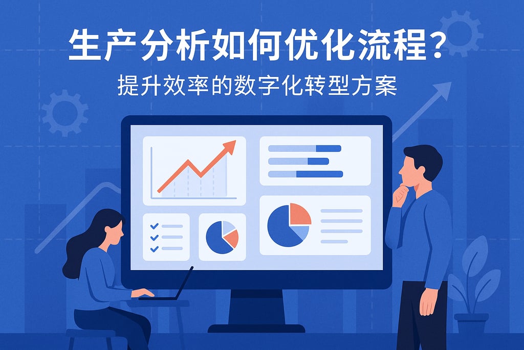 生产分析如何优化流程？提升效率的数字化转型方案