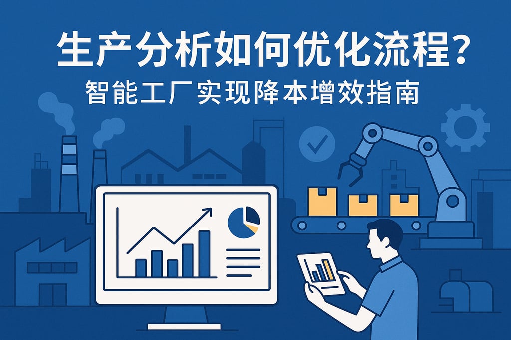 生产分析如何优化流程？智能工厂实现降本增效指南