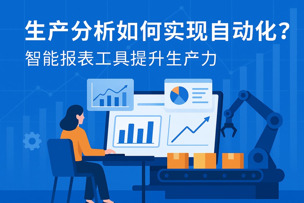 生产分析如何实现自动化？智能报表工具提升生产力