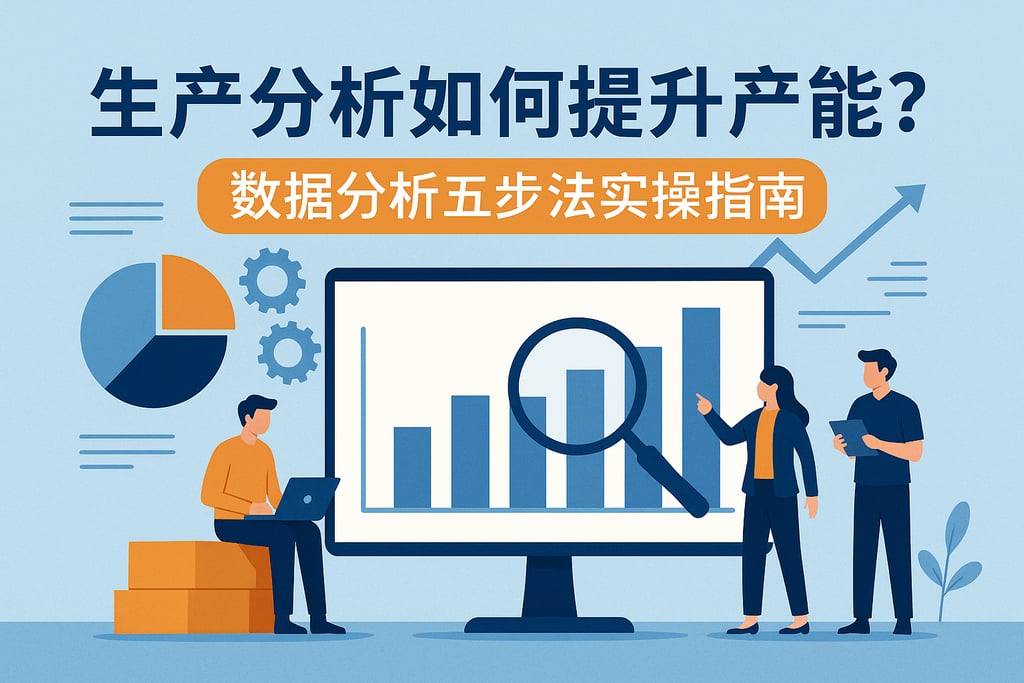 生产分析如何提升产能？数据分析五步法实操指南