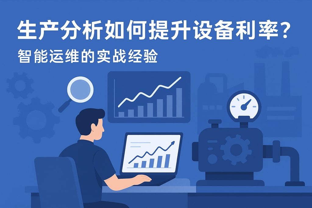 生产分析如何提升设备利用率？智能运维的实战经验