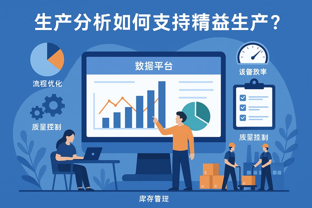 生产分析如何支持精益生产？数据平台应用全景展示