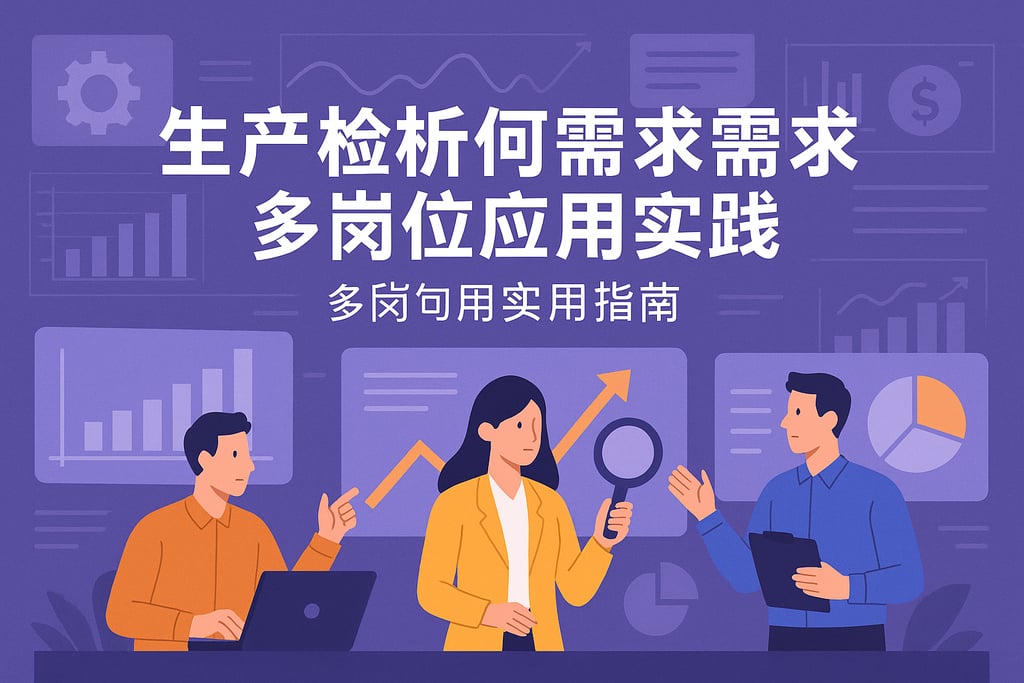 生产分析如何满足行业需求？多岗位应用实战指南