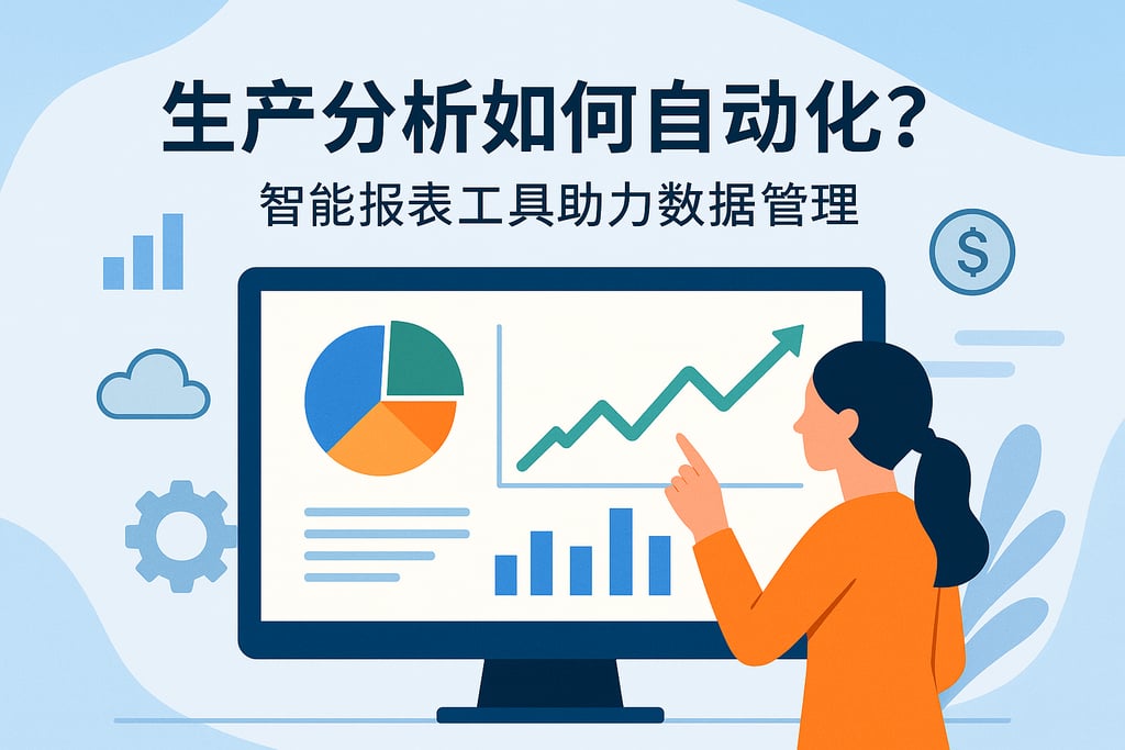 生产分析如何自动化？智能报表工具助力数据管理