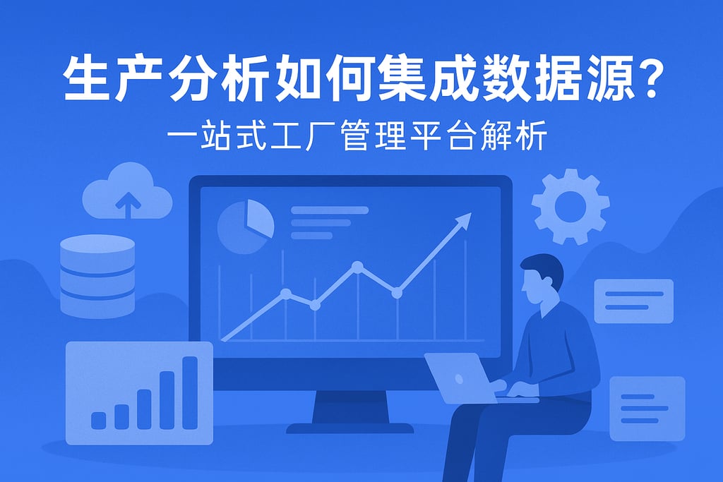 生产分析如何集成数据源？一站式工厂管理平台解析