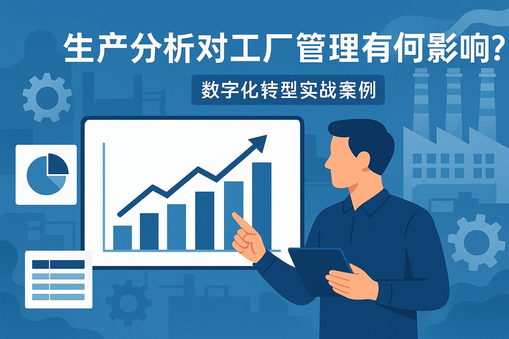 生产分析对工厂管理有何影响？数字化转型实战案例