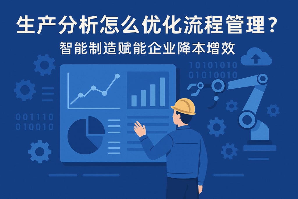 生产分析怎么优化流程管理？智能制造赋能企业降本增效