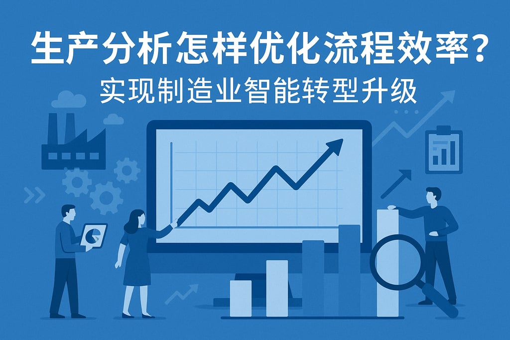 生产分析怎样优化流程效率？实现制造业智能转型升级