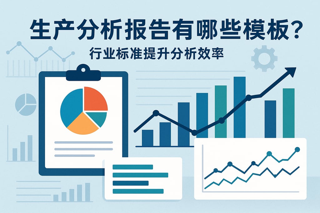 生产分析报告有哪些模板？行业标准提升分析效率