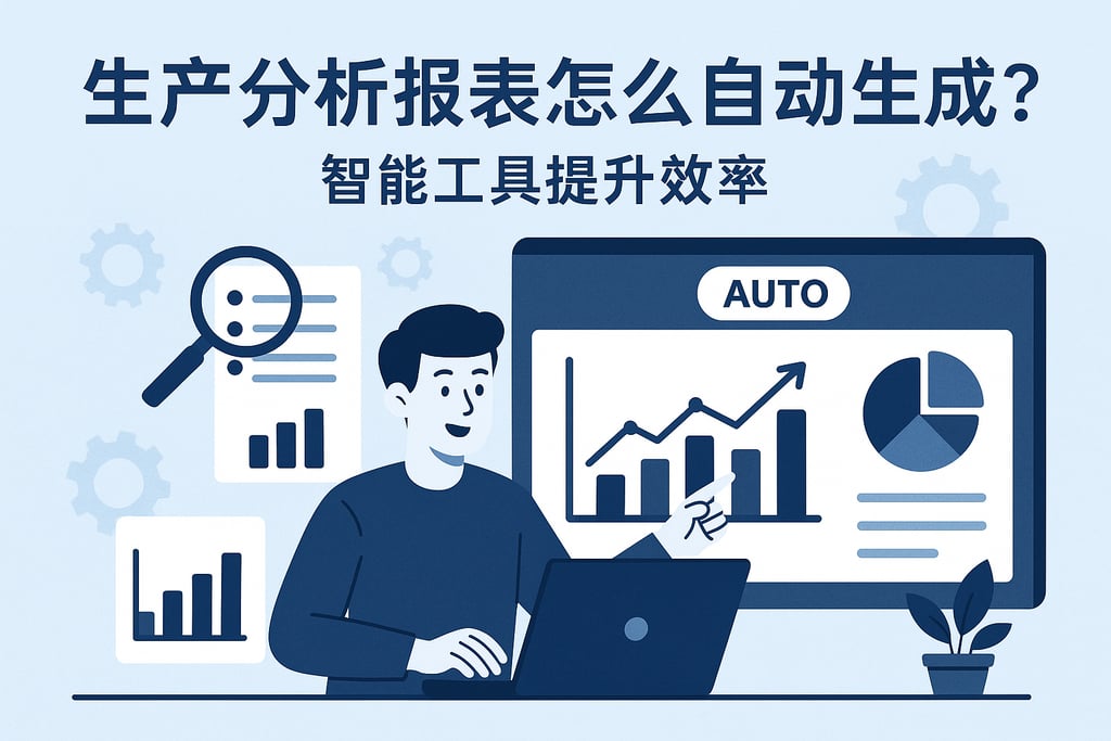 生产分析报表怎么自动生成？智能工具提升效率