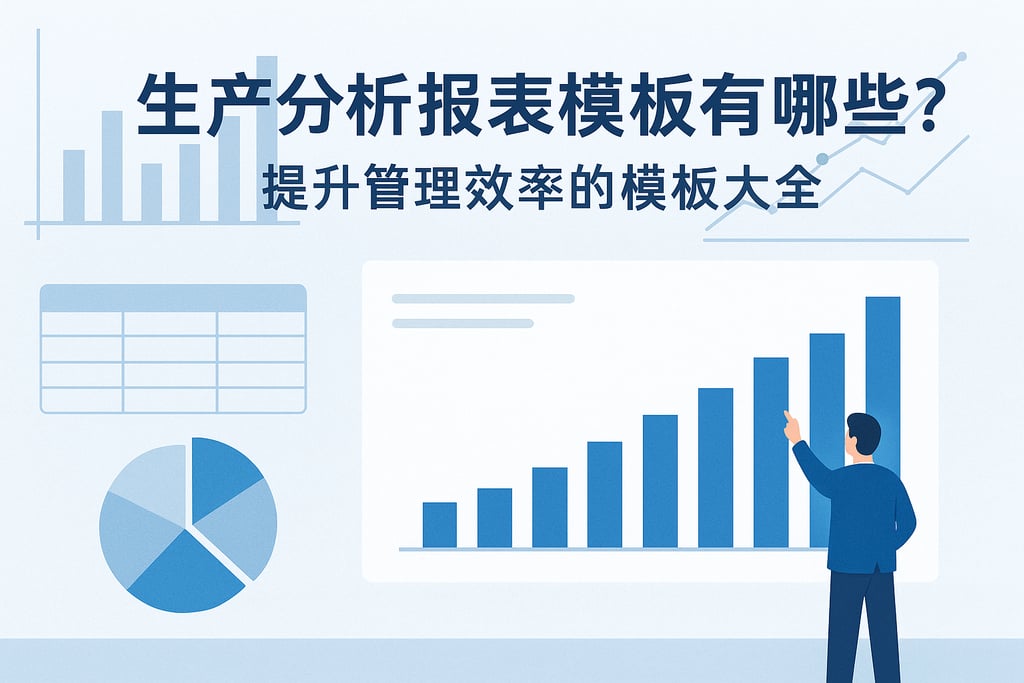 生产分析报表模板有哪些？提升管理效率的模板大全