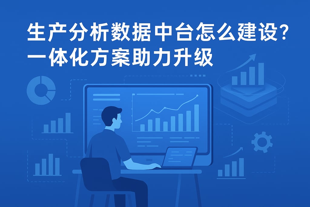 生产分析数据中台怎么建设？一体化方案助力升级