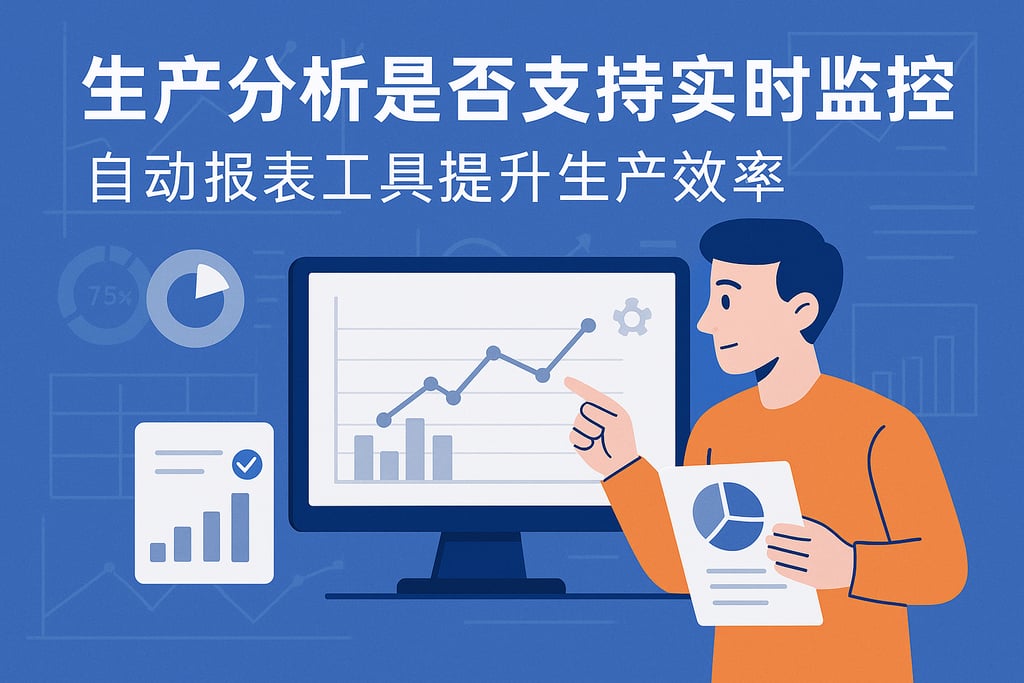 生产分析是否支持实时监控？自动报表工具提升生产效率