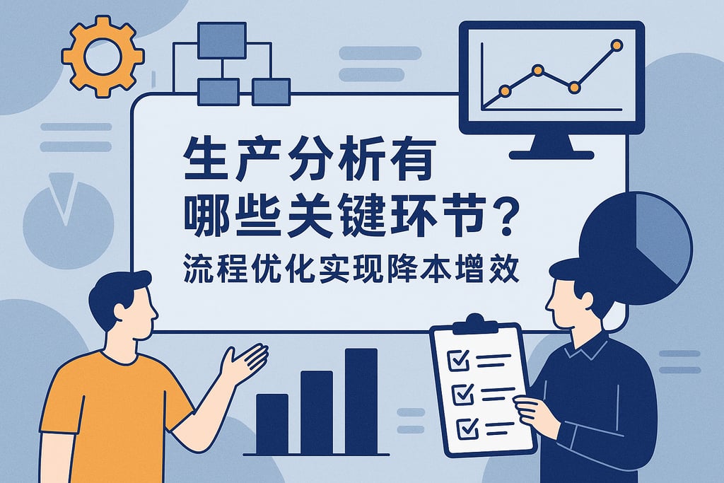 生产分析有哪些关键环节？流程优化实现降本增效
