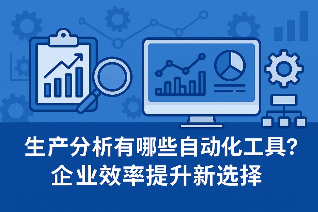 生产分析有哪些自动化工具？企业效率提升新选择