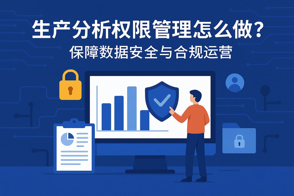 生产分析权限管理怎么做？保障数据安全与合规运营