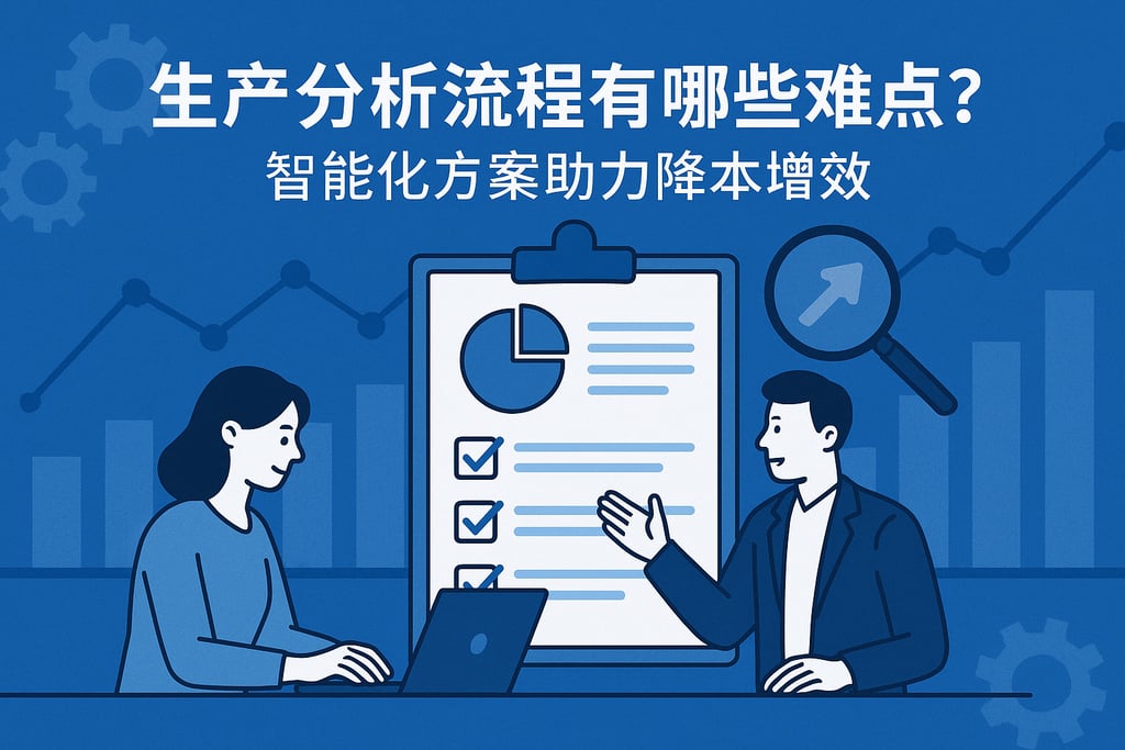 生产分析流程有哪些难点？智能化方案助力降本增效