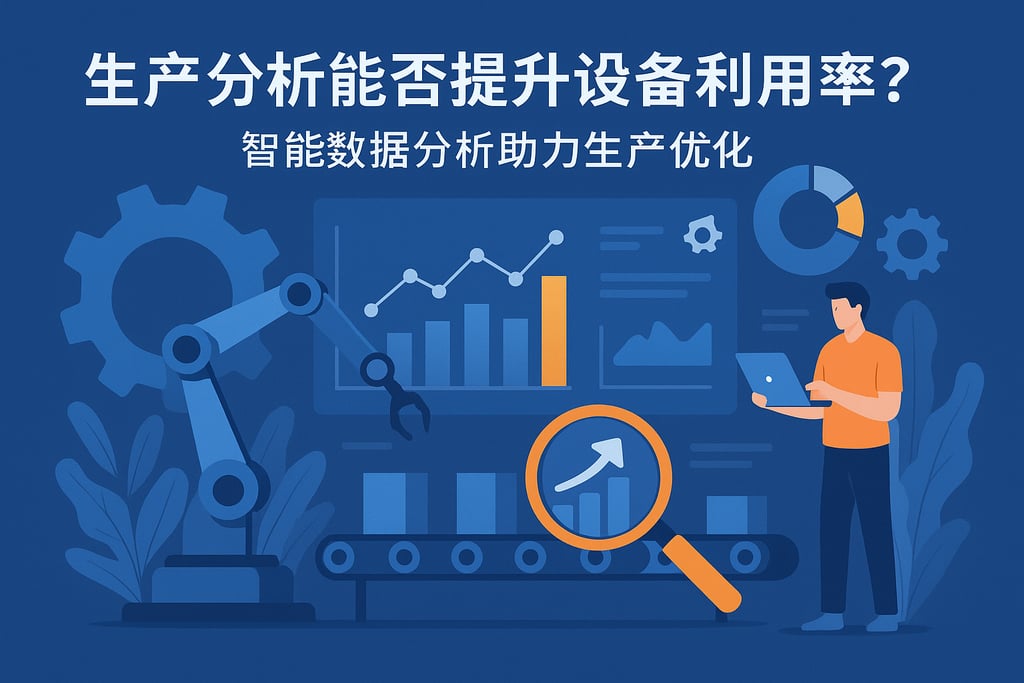 生产分析能否提升设备利用率？智能数据分析助力生产优化