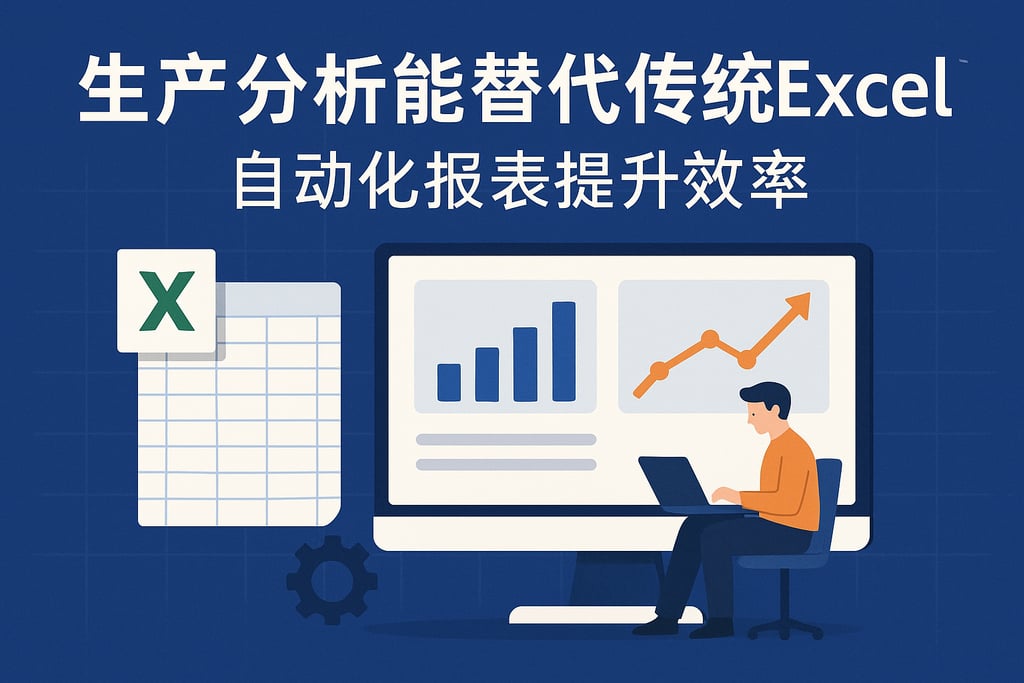 生产分析能替代传统Excel吗？自动化报表提升效率