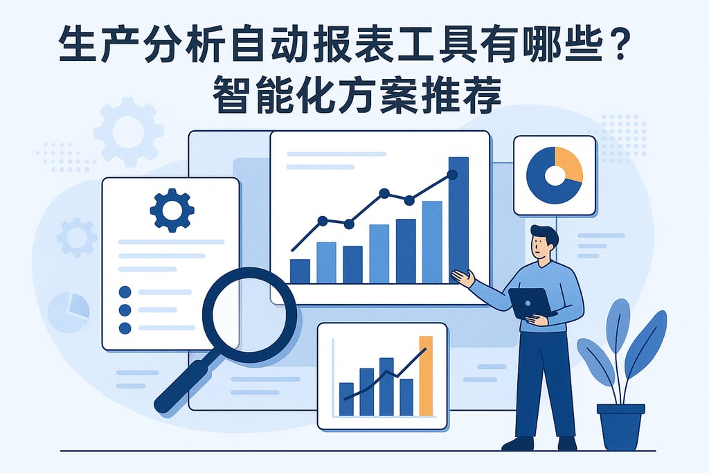 生产分析自动报表工具有哪些？智能化方案推荐