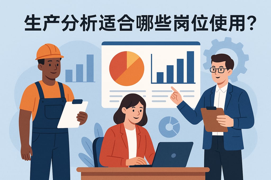生产分析适合哪些岗位使用？多角色场景灵活应用