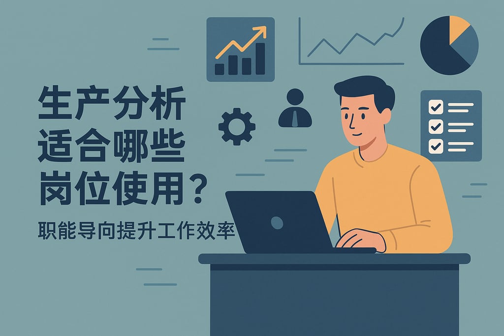 生产分析适合哪些岗位使用？职能导向提升工作效率