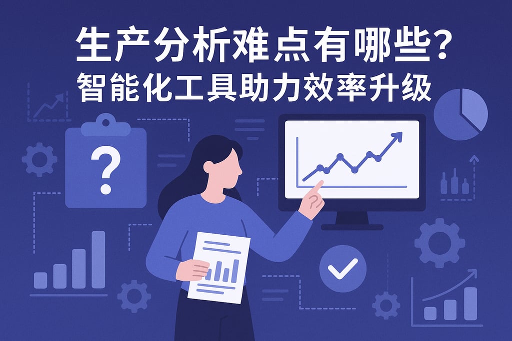 生产分析难点有哪些？智能化工具助力效率升级