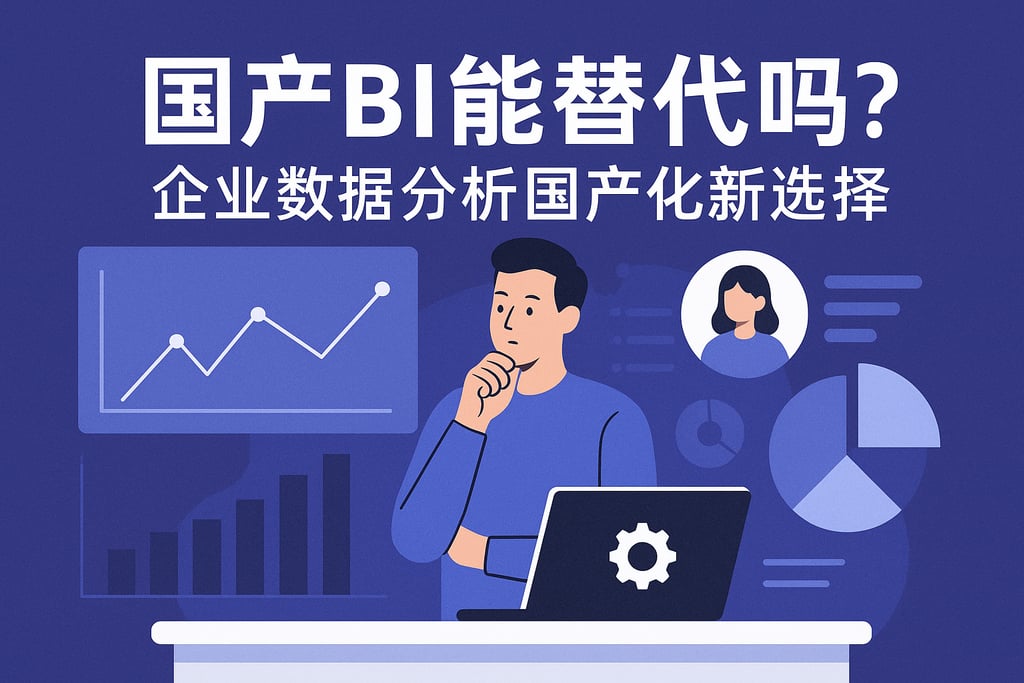用户分析国产BI能替代吗？企业数据分析国产化新选择