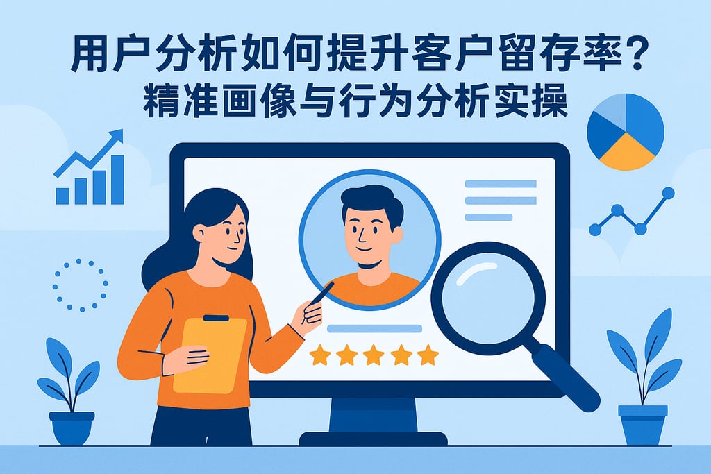 用户分析如何提升客户留存率？精准画像与行为分析实操
