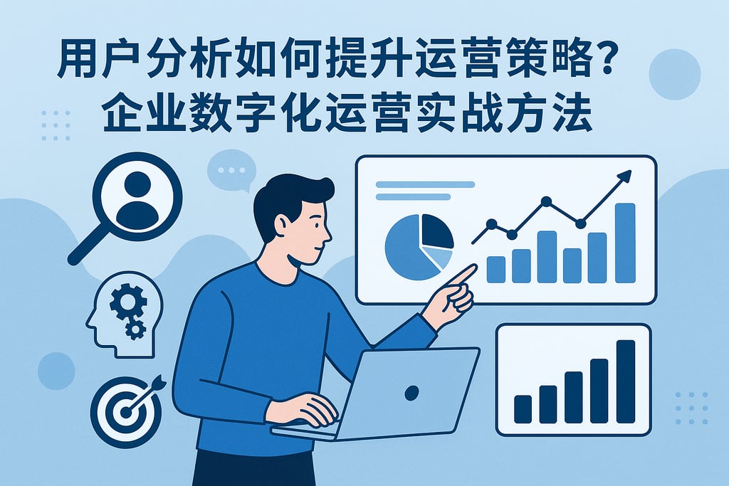 用户分析如何提升运营策略？企业数字化运营实战方法