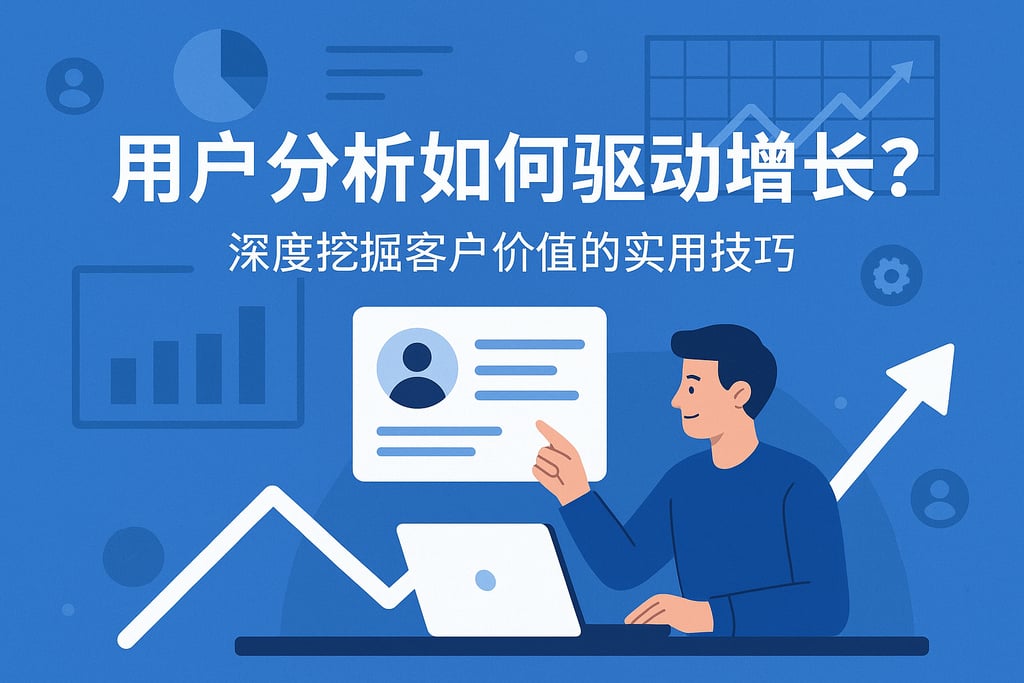 用户分析如何驱动增长？深度挖掘客户价值的实用技巧