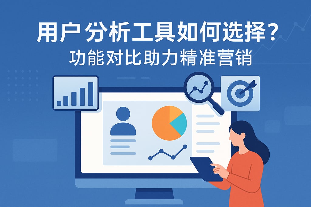 用户分析工具如何选择？功能对比助力精准营销