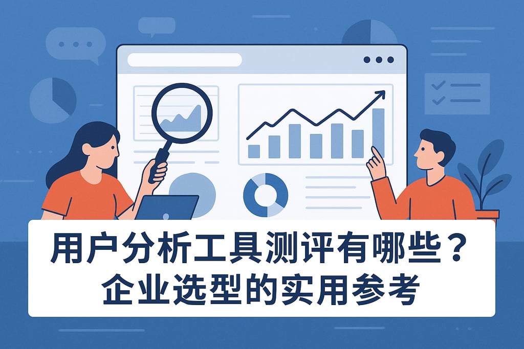 用户分析工具测评有哪些？企业选型的实用参考