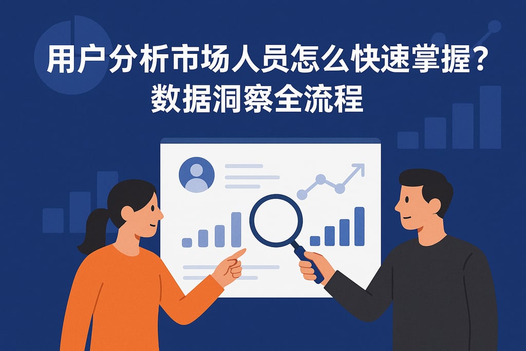 用户分析市场人员怎么快速掌握？数据洞察全流程