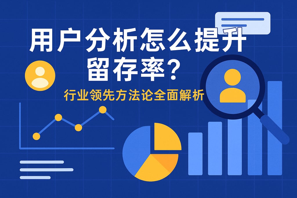 用户分析怎么提升留存率？行业领先方法论全面解析