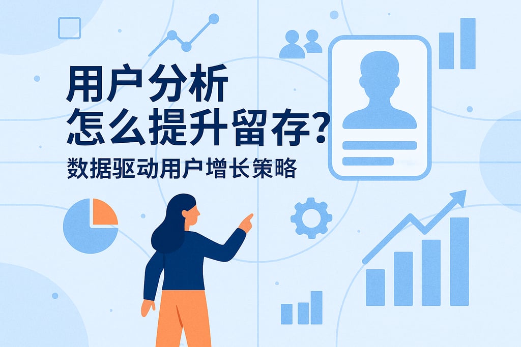用户分析怎么提升留存？数据驱动用户增长策略