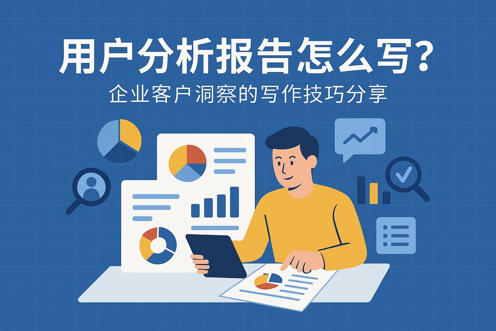 用户分析报告怎么写？企业客户洞察的写作技巧分享