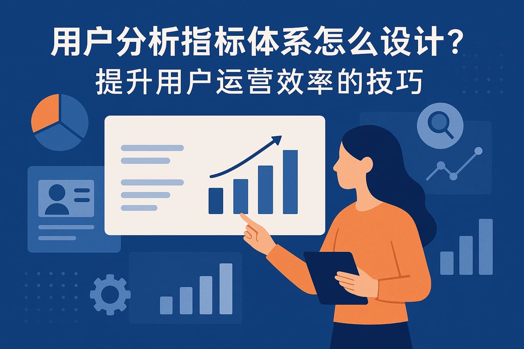 用户分析指标体系怎么设计？提升用户运营效率的技巧