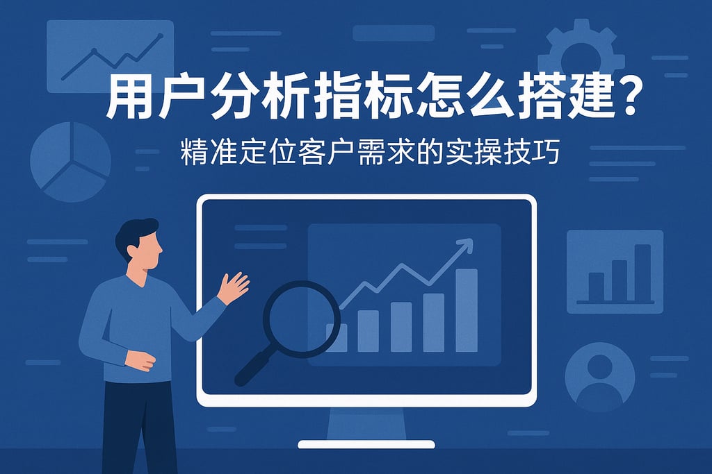 用户分析指标怎么搭建？精准定位客户需求的实操技巧